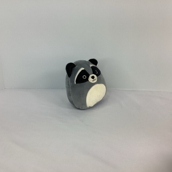 Squishmallows Plush Raccoon 5” Stuffed Animal Toy Kellytoy Gray Trash Panda - Picture 3 of 10